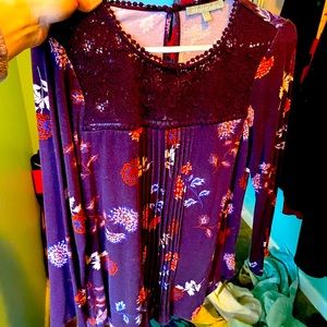 October November long sleeve festive shirt for like thanksgiving time